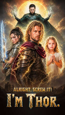 Tudo bem, dane‑se! Sou Thor