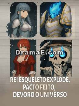Rei esqueleto explode, pacto feito, devoro o universo