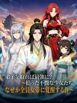 弟子を取れば最強に？〜拾った不憫な少女たち、なぜか全員女帝に覚醒する件〜